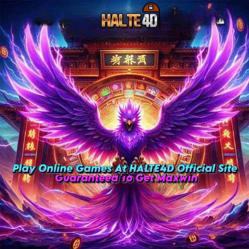 Play Online Games At HALTE4D Official Site Guaranteed To Get Maxwin